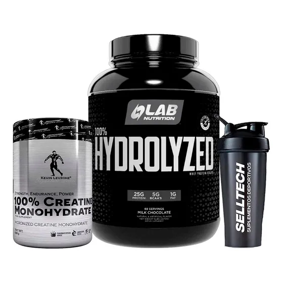 Isolate Hydrolizada 5lb Chocolate+creatina Levrone 500gr