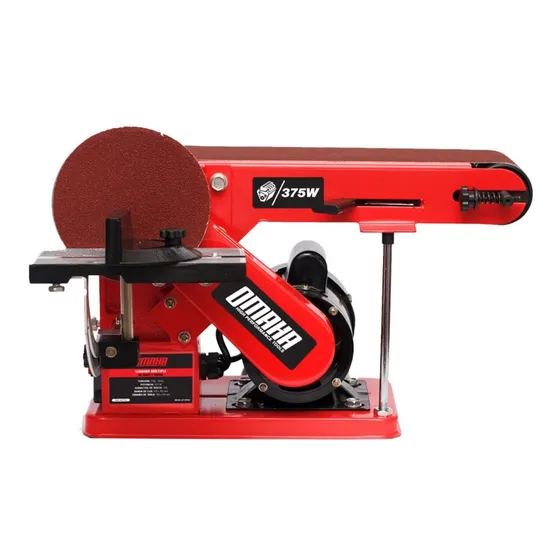 Lijadora de banda Omaha LBD3756 roja 50Hz 375W 220V
