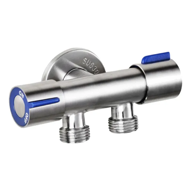 Válvula Angular De 1 Vías Y 2 Salidas, Distribuidor De Agua