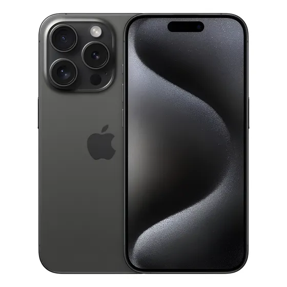 Apple iPhone 15 Pro (256 Gb) - Titanio Negro Garantía Open Box Mercado Líder