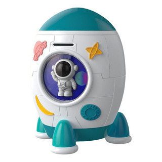 Yi Rocket Piggy Bank Para Crianças Money Bank Money Saving Yi Rocket Piggy Bank Para Crianças Money Bank Money Saving