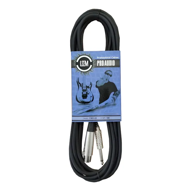 Cable Canon Plug 6 Metros Leem Cmh-20