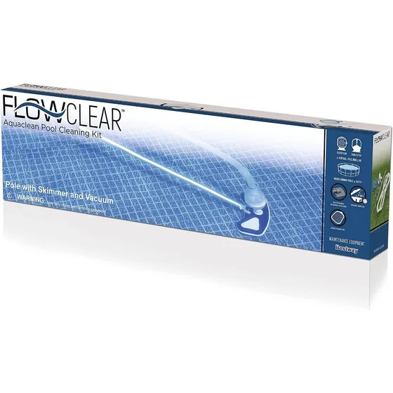 Kit De Mantenimiento De Piscina Aspiradora De Fondo Bestway