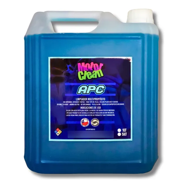 Limpiador Multipropósito Apc Motor Clean 5 Lt.