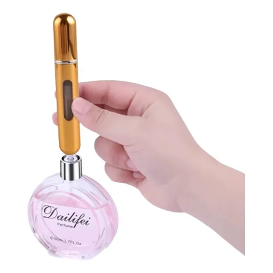 Mini Botella Atomizadora De Perfume Recargable Portatil