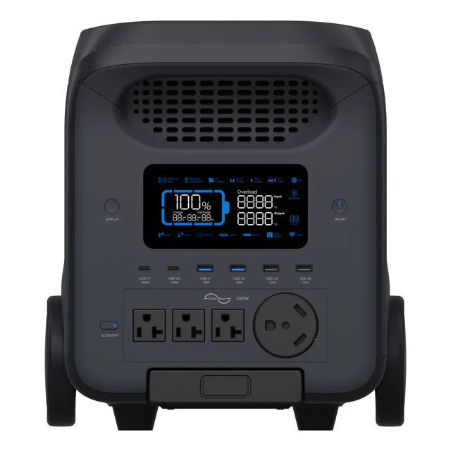 Generador Solar Portátil 3000 Watts
