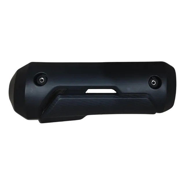 Protector Mofle Honda Navi Color Negro Mate