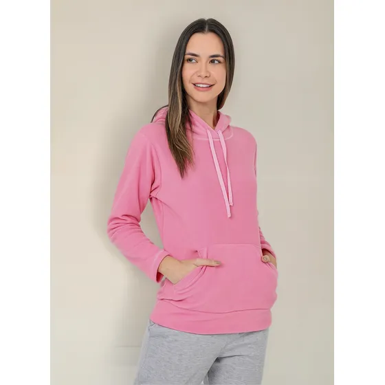 Buzo Hoodie Térmico Para Mujer