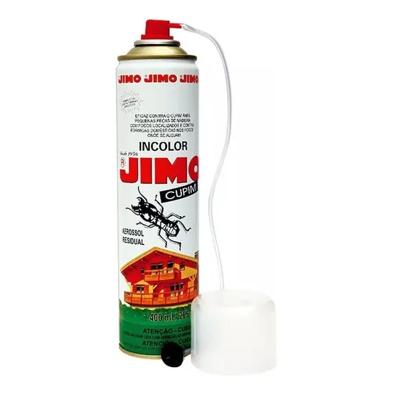 Insecticida Spray Aerosol Termitas Polillas 400ml Jimo Cupim