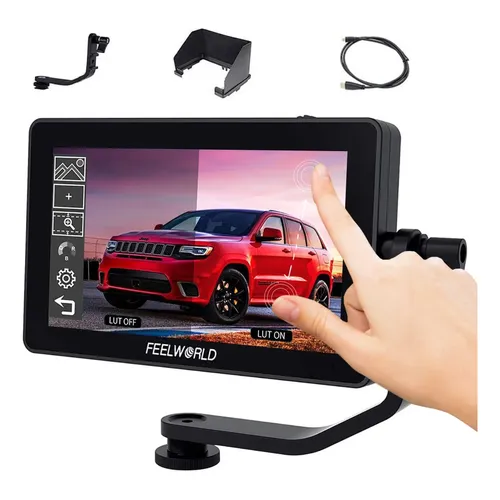 Câmera Field Monitor Portkeys Pt6 5.2 600nit Touchscreen | Frete