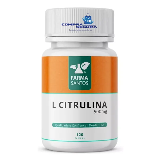 L - Citrulina En Cápsulas