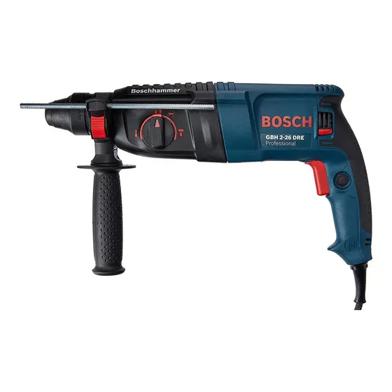 Rotomartillo electroneumático Bosch Professional GBH 2-26 DRE azul frecuencia de 50Hz/60Hz con 800W de potencia 220V