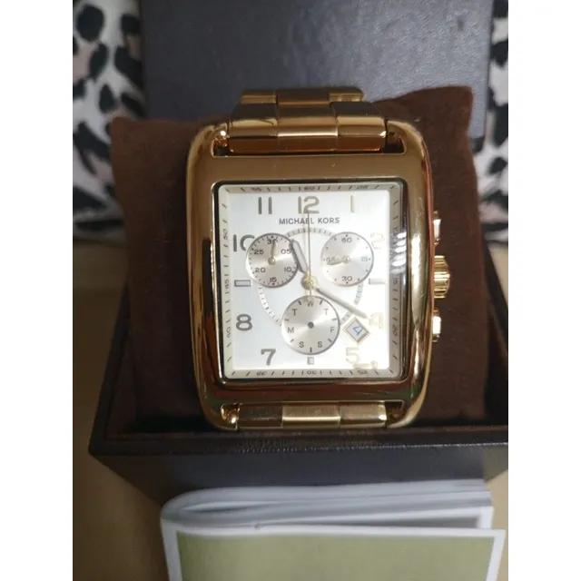 Reloj Original Michael Kors Dorado Unisex