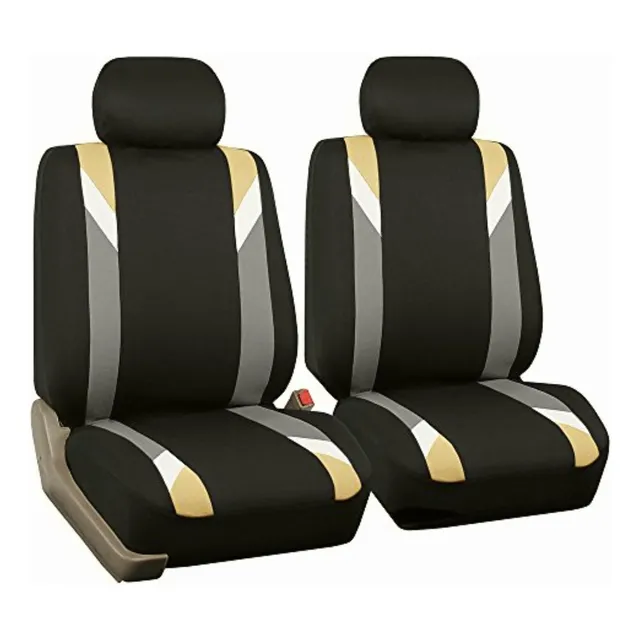 Fh Group Fb033beige102 Bucket Seat Cover (modernistic Airbag