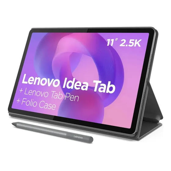 Lenovo Idea Tab 11 TB336FU Octa Core 8 GB RAM 128 GB 11" 2.5K Android 15 incluye Tab Pen Plus + Funda Folio