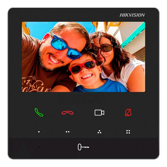 Monitor Seguridad Poe 12v 4  Connect Hikvision Ds-kh6110-we1