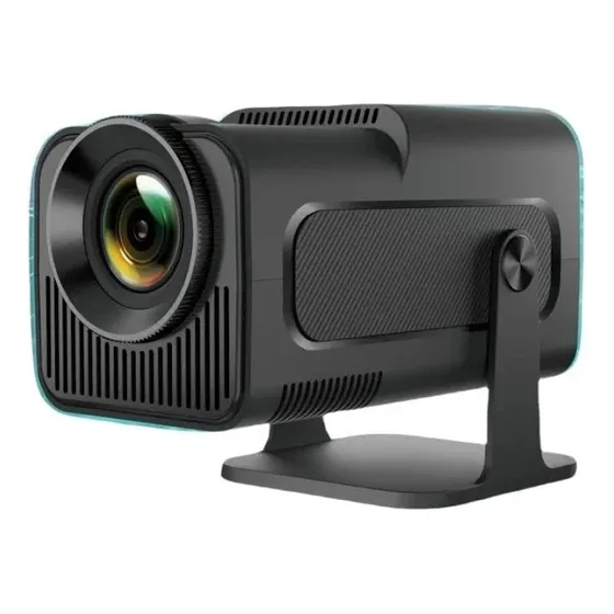 Mini Projetor Portátil 4k Android Full Hd Smart Wifi Hy320 Cor Preto 127/220V