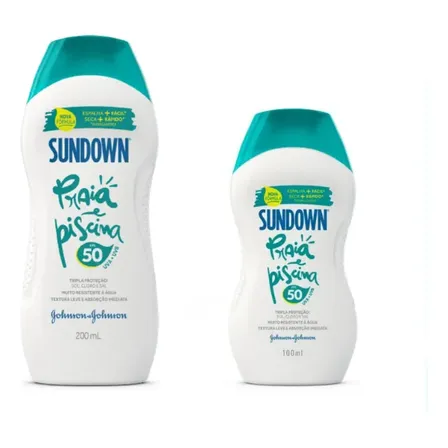 Protetor Solar Sundown Promopack FPS50 200ml + 100ml