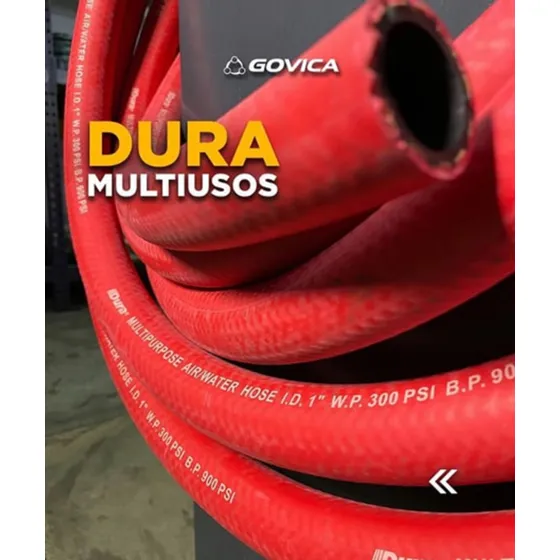 Manguera Multiuso Roja (1/4. 5/16 3/8, 1/2, 3/4, 1 )