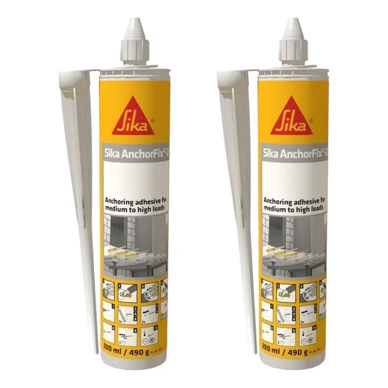 2 Uni Sika Anchorfix 2 X 300 Ml Anclaje Químico Envio Gratis