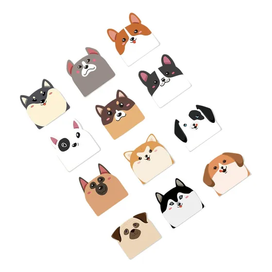 Bloco De Notas Adesivas Em Formato De Animal Pequeno,
