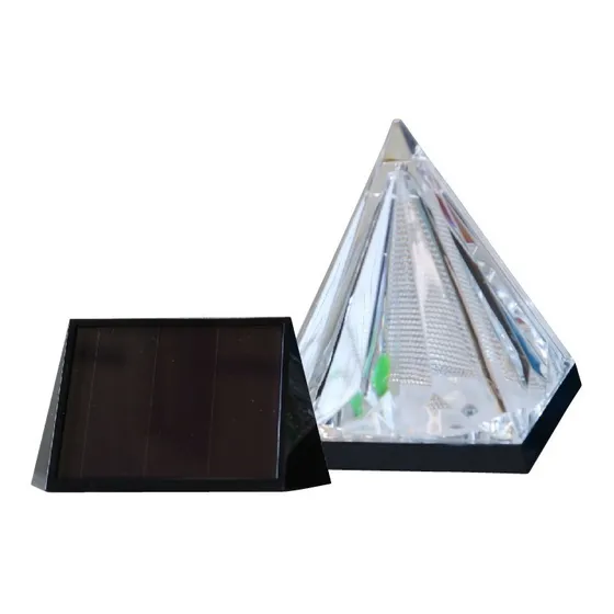 Lampara Solar Decorativa Tipo Diamante 