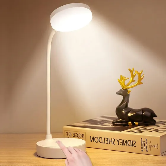 Lampara Led De Escritorio Recargable Protector De Vista 