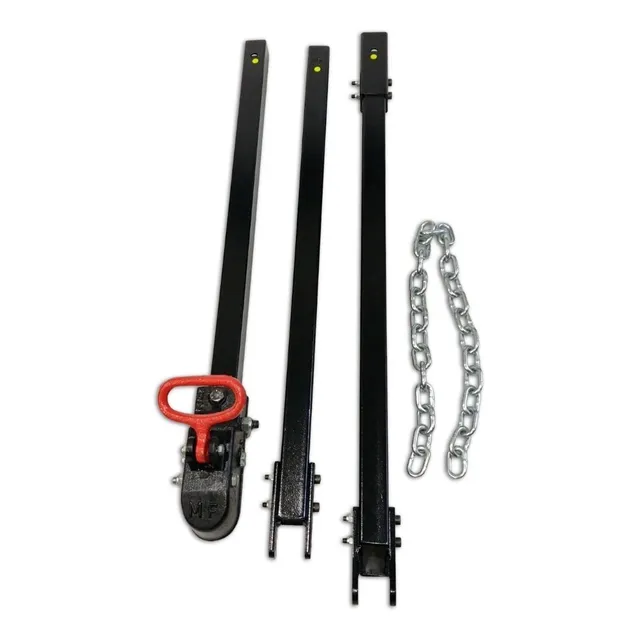 Cambão Reboque 2x1 Universal Munheca Bola Reforçado 3,5 Ton