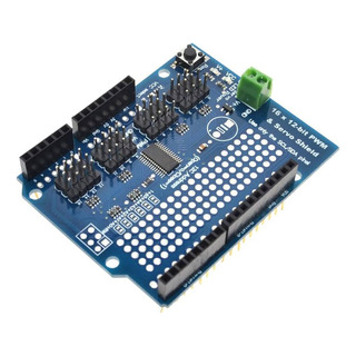 Shield Para Arduino 16 Canais Servo Motor Pca9685 I2c Full Shield Para Arduino 16 Canais Servo Motor Pca9685 I2c Full
