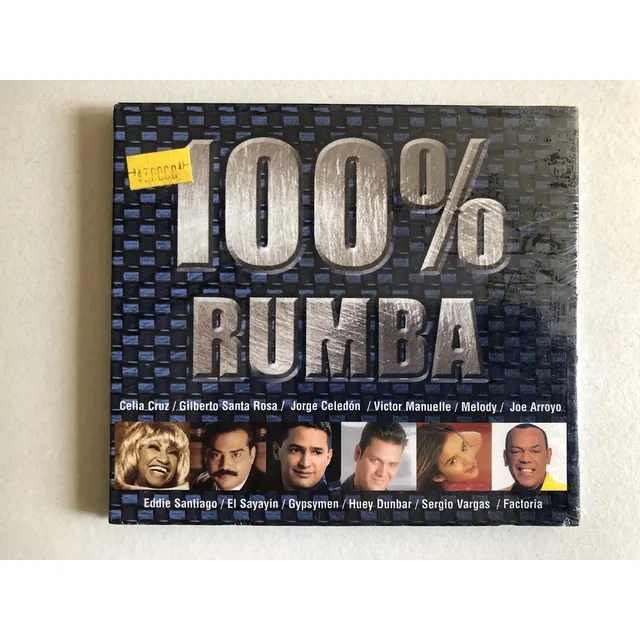 Cd 100% Rumba Celia Cruz, Gilberto Santa Rosa, Jorge Celedon