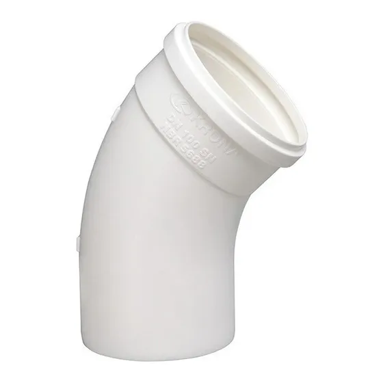 Curva Pvc Esgoto Curta De 100mm X 45º
