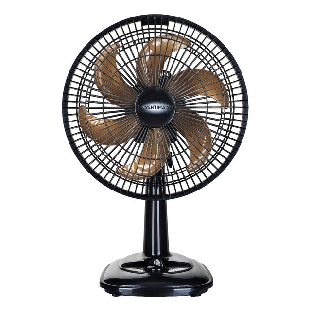 Ventilador De Mesa 30cm Turbo Preto/bronze 220v Ventimais Cor Da Estrutura Preto Cor Das P... Ventilador De Mesa 30cm Turbo Preto/bronze 220v Ventimais Cor Da Estrutura Preto Cor Das P...