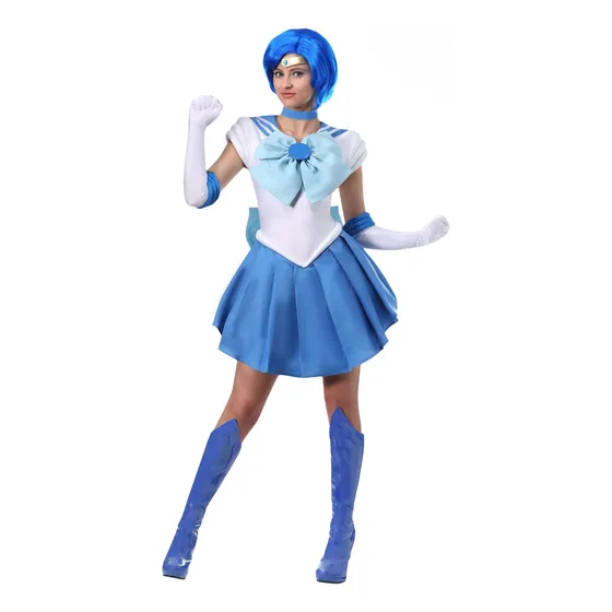 Disfraz De Sailor Moon Mercury Para Mujer Damas Envio Gratis