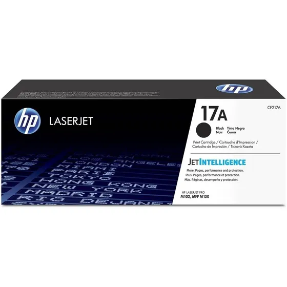 Tóner Hp 17A Negro Cf217a
