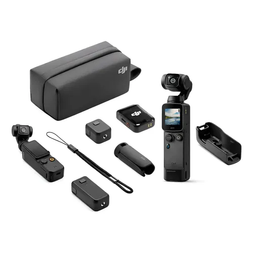 Câmera de vídeo DJI Osmo 4K OT-210 preta Pocket 2 Creator Combo