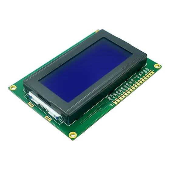 Display Lcd 16x4 1604 Fundo Azul Arduino