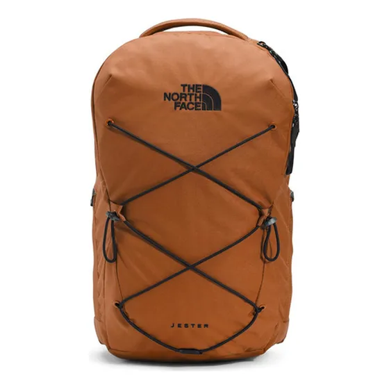 Mochila Para Laptop De Cuero Marrón/negro, The North Face Je