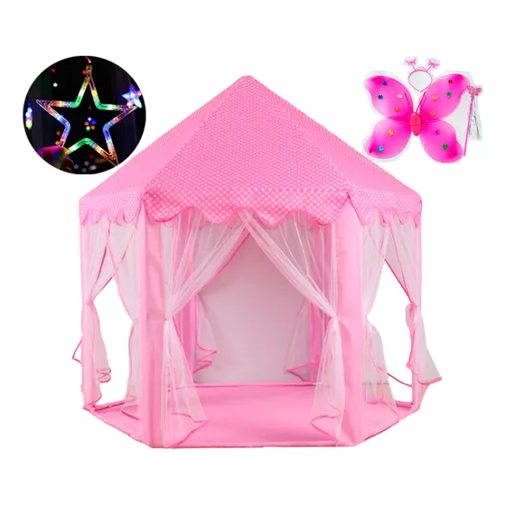 Carpa Castillo De Princesas Casa Juguete Muñecas Casita Jueg