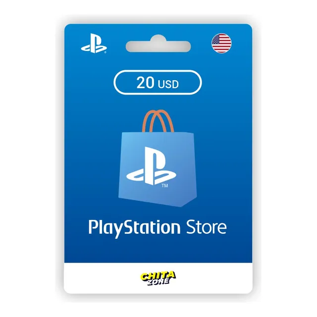 Tarjeta Psn Gift Card 20 Usd Región Usa 