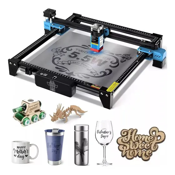 Impressora A Gravadora Corte Laser Two Trees 40w 300x300mm