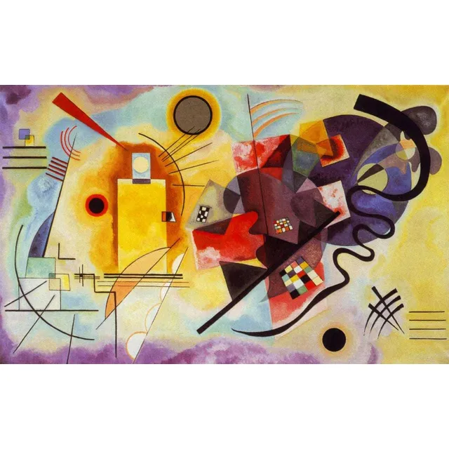 Cuadro Obras Famosas De Kandinsky  70 X 100/80x80