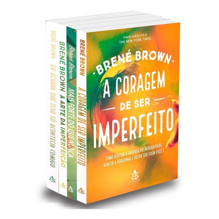 Kit A Coragem De Ser Imperfeito - 4 Livros: Não Aplica, De : Brené Brown. Não Aplica, Vol. Não Aplica. Editorial Sextante, Tapa Mole, Edición Não Aplica En Português, 2021 Kit A Coragem De Ser Imperfeito - 4 Livros: Não Aplica, De : Brené Brown. Não Aplica, Vol. Não Aplica. Editorial Sextante, Tapa Mole, Edición Não Aplica En Português, 2021