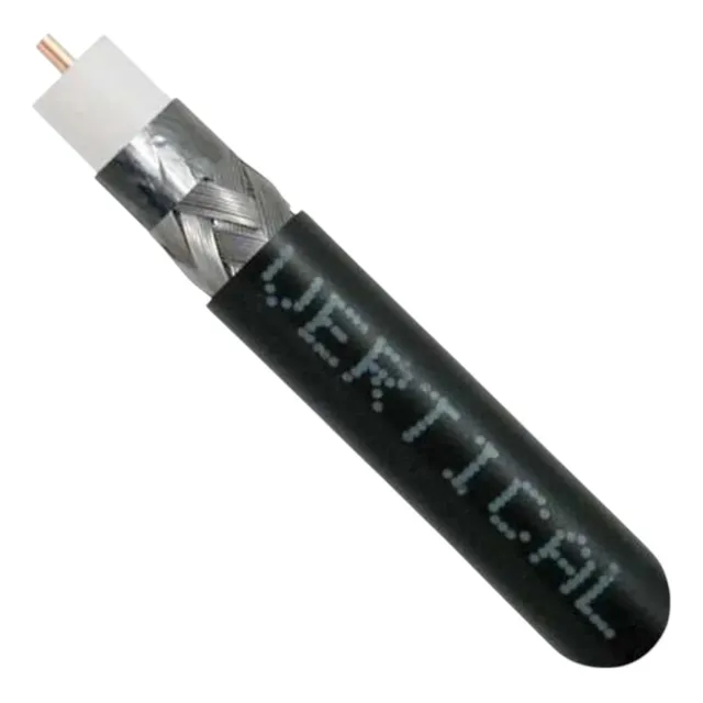 Cable Coaxial Blindaje Estándar Rg11 Conductor Sólido 14 Awg