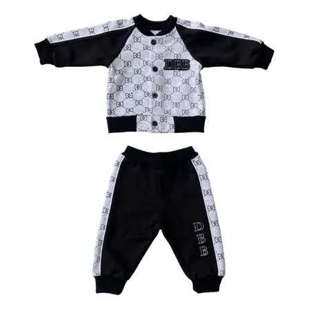 Conjunto Buzo 2 Piezas Franela Dbb Para Niño