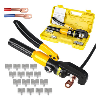 Alicate De Crimpagem Hidráulico Conectores Elétricos 4mm 70m Alicate De Crimpagem Hidráulico Conectores Elétricos 4mm 70m