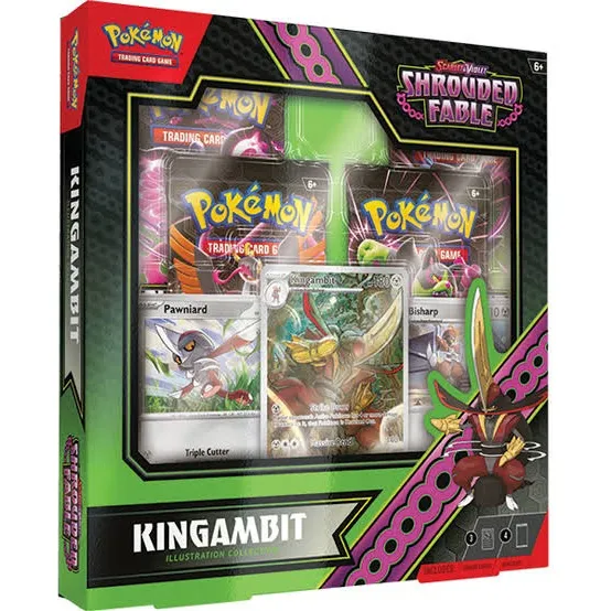 Pokémon Tcg: Shrouded Fable Kingambit Ilustration Collection Idioma Inglés
