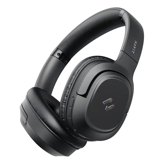 Audífonos Inalámbricos Diadema Bluetooth Anc Havit Lifenc02h Auriculares Plegables Negros Cancelación de ruido de -30 dB