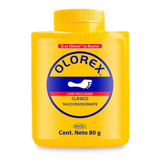 Talco para Pies Olorex Clásico Desodorante 80g