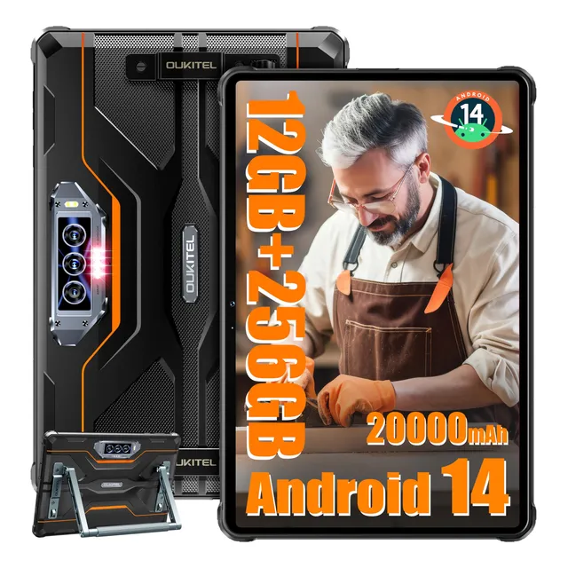 Tableta Robusta Oukitel Rt8 Android 14 11 Pulgadas 12 Gb Ram