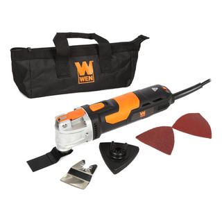 Wen Oscilating Multi-tool Kit, Velocidad Variable 3.5a Con A Wen Oscilating Multi-tool Kit, Velocidad Variable 3.5a Con A